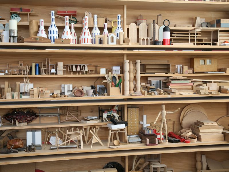 Showroom de Mad Lab, objetos de diseño hechos a mano en Madrid